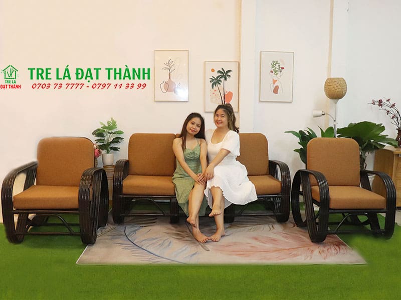 Bàn Ghế Mây Phòng Khách - BGMPK007
